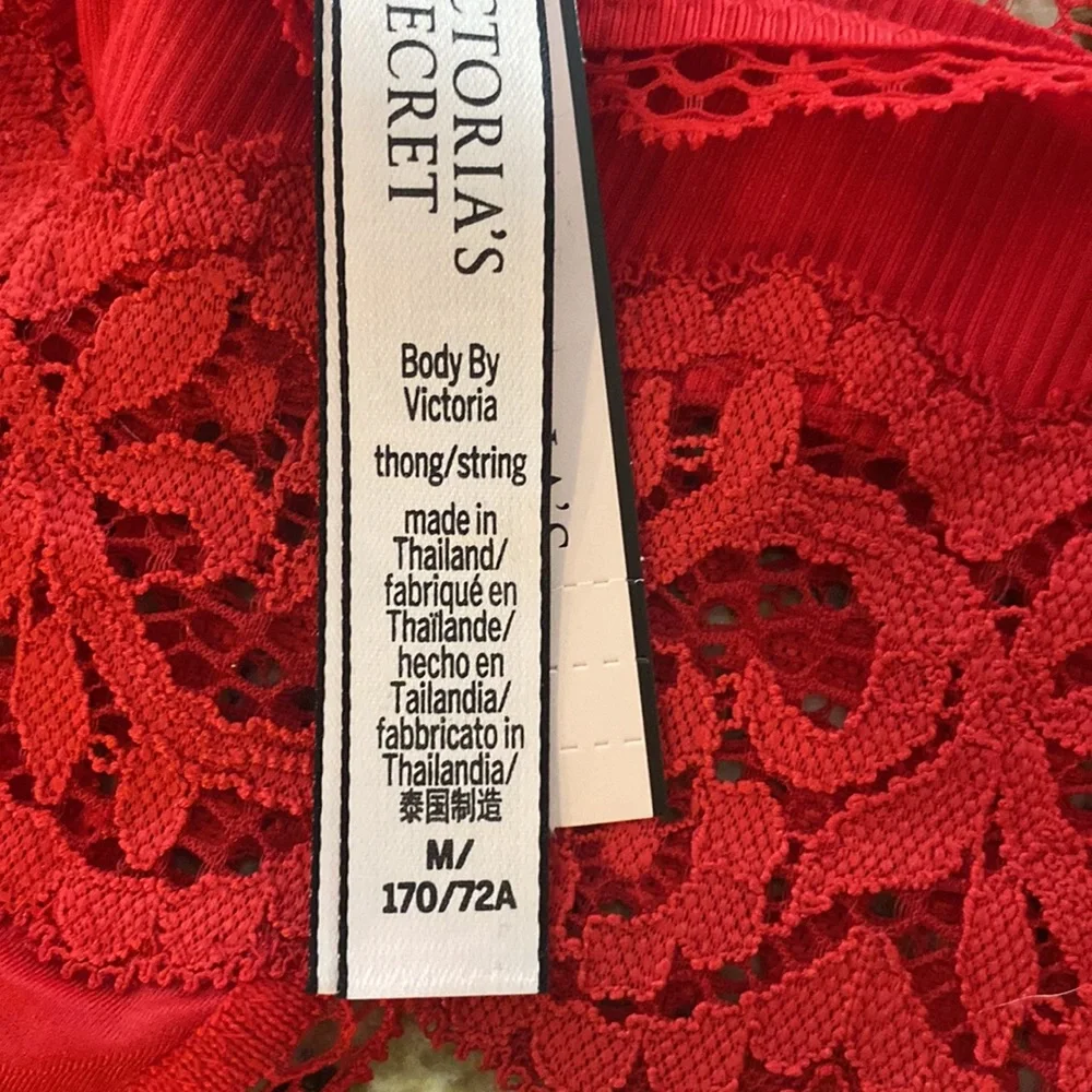 NWT Victoria’s Secret body by Victoria red thong - Picture 3 of 8